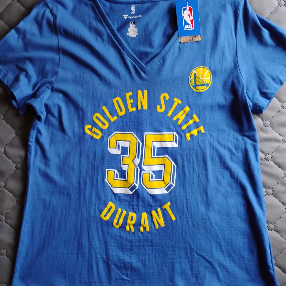 Golden State Warriors Durant Blue T-Shirt